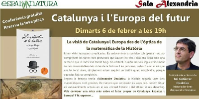 2018-02-06. Catalunya i l'Europa del futur. Conferència de Juli Gutièrrez Deulofeu a Girona. 400x199px.