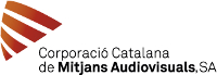 CCMA. Corporació Catalana de Mitjans Audiovisuals (Corporación Catalana de Medios Audiovisuales). Logotipo.