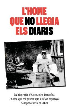 David de Montserrat Nono. Juli Gutièrrez Deulofeu. L'home que no llegia els diaris. Portada llibre.