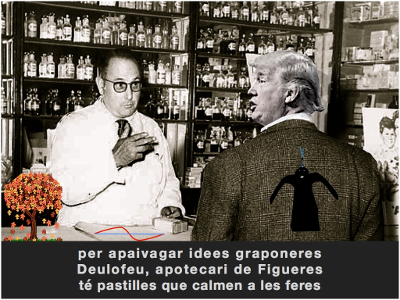 Epigrames d’en Joan Bosch Agustí dedicats a Donald Trump i Alexandre Deulofeu.