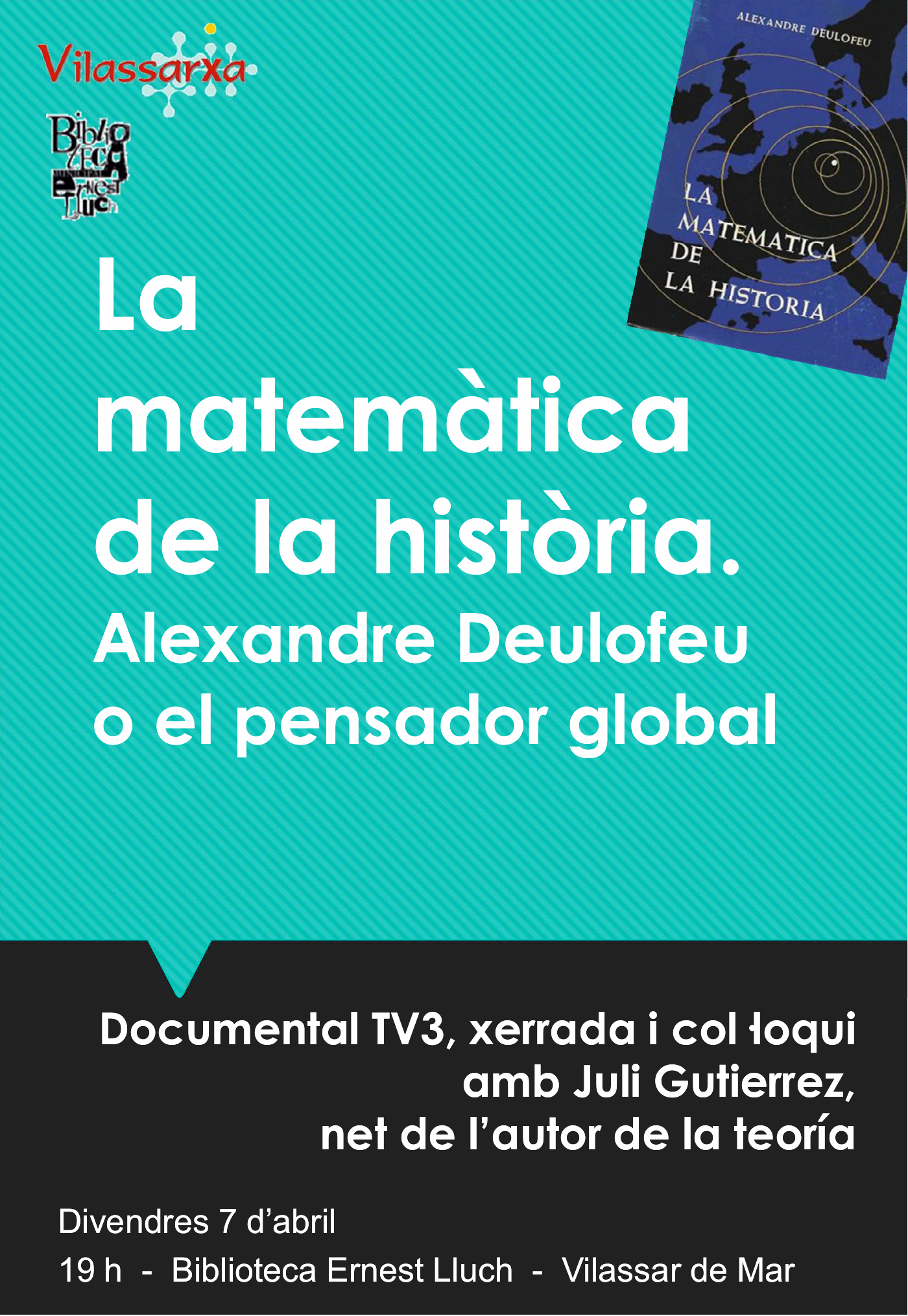 Presentació documental Alexandre Deulofeu a Vilassar de Mar.