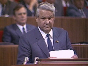 Boris Yeltsin. TV3.