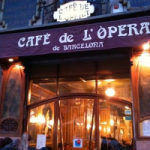 Cafè de l'Òpera. Façana.