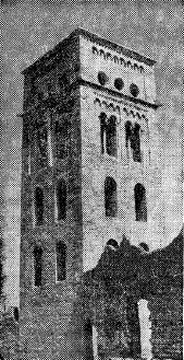 Sant Pere de Roda. Una torre.